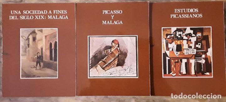 Libros de segunda mano: Picasso Centenario M&aacute;laga. Estuche con tres libros. - Foto 4