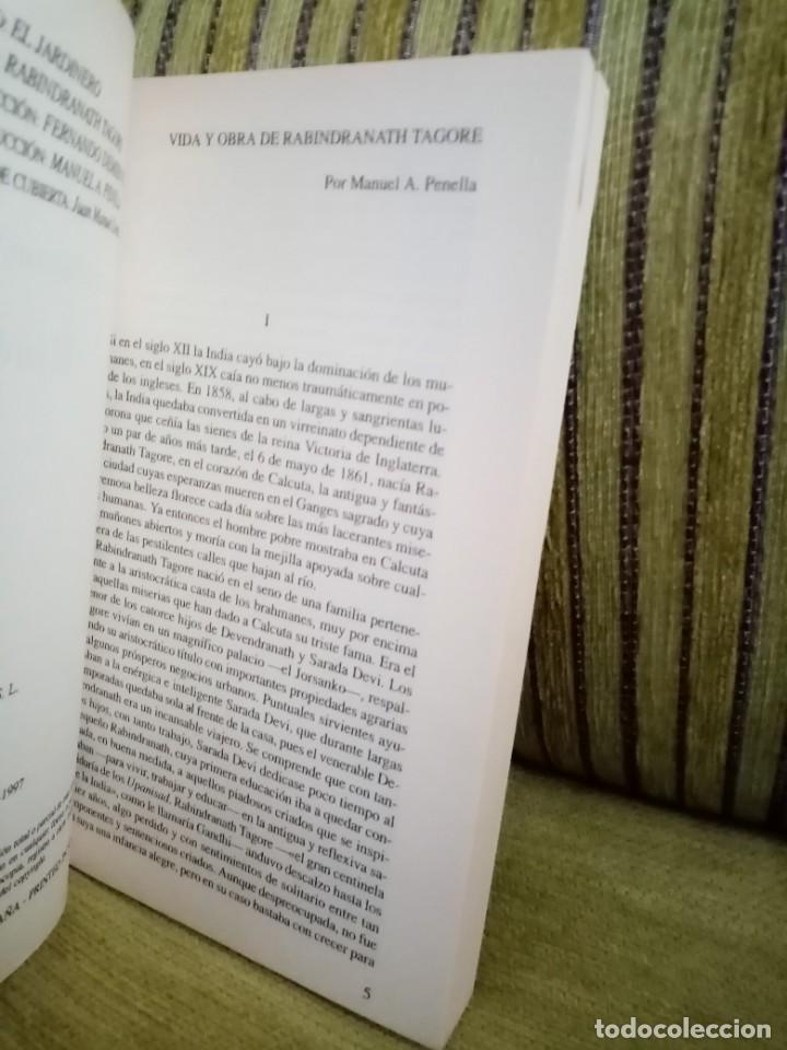 Libros de segunda mano: EL JARDINERO Rabindranath T. Tagore - Foto 4