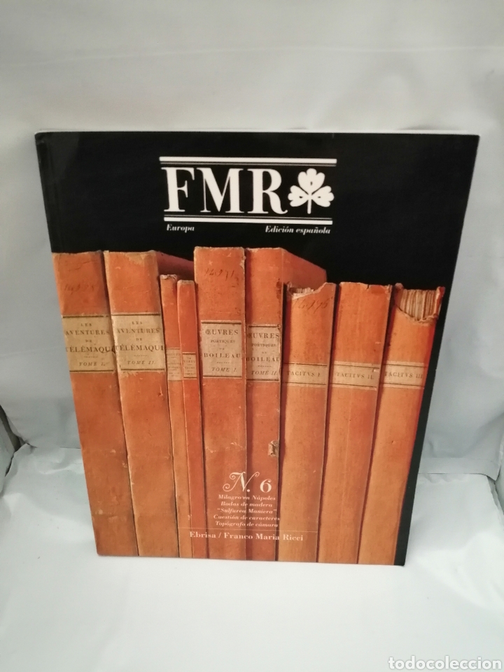 Libros de segunda mano: FMR (REVISTA), N&Uacute;M. 6. EDICI&Oacute;N EN ESPA&Ntilde;OL, 1990 - Foto 1