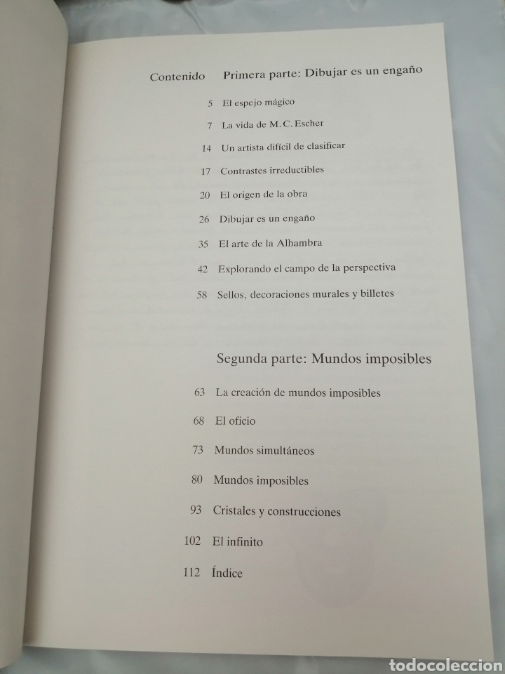 Libros de segunda mano: EL ESPEJO M&Aacute;GICO DE MAURITS CORNELIS ESCHER - Foto 6