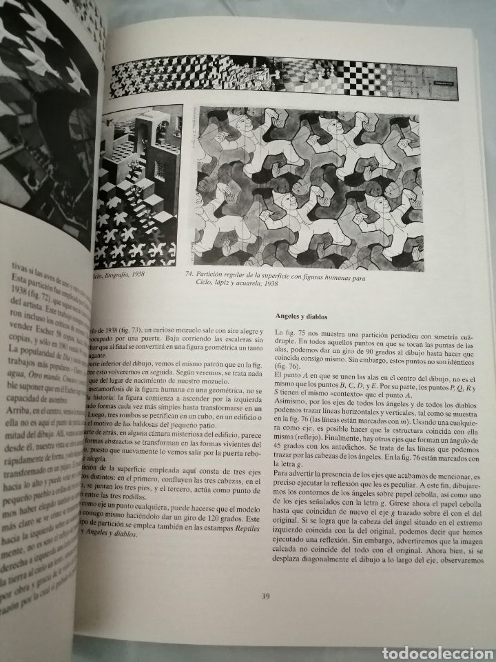 Libros de segunda mano: EL ESPEJO M&Aacute;GICO DE MAURITS CORNELIS ESCHER - Foto 8