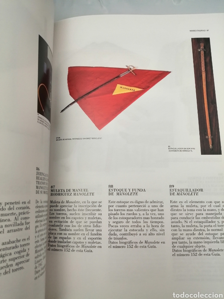 Libros de segunda mano: MUSEO TAURINO DE MADRID. PLAZA DE LAS VENTAS - Foto 8