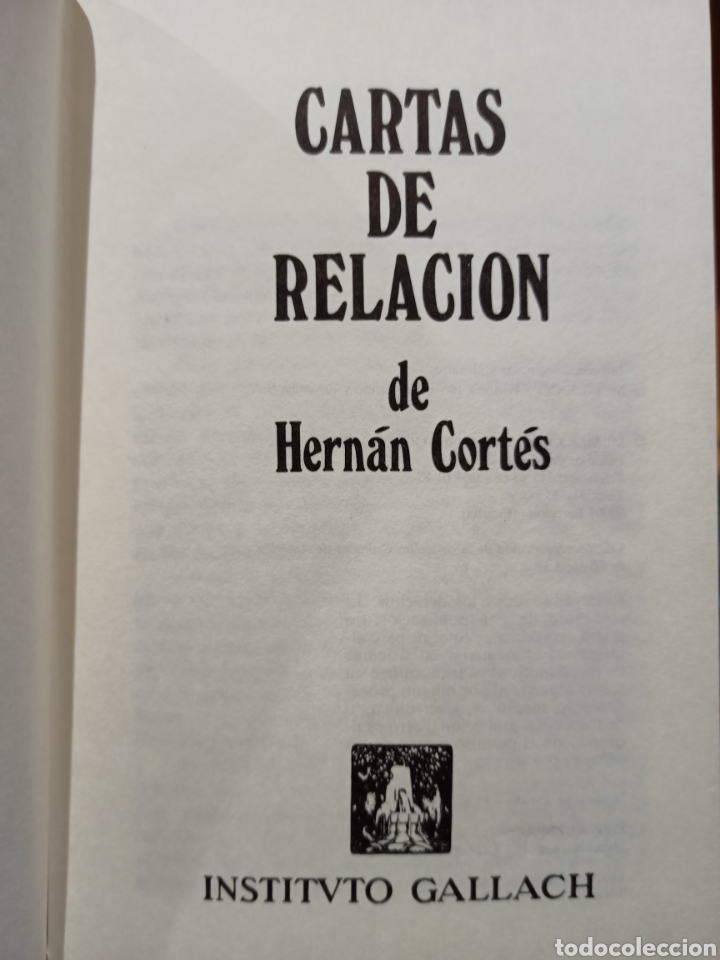 cartas de relación de hernán cortés Comprar en todocoleccion 304101128