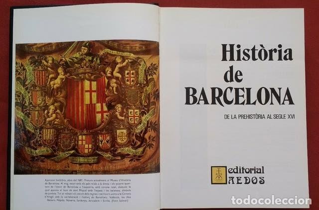 Libros de segunda mano: HISTORIA DE BARCELONA - Foto 2
