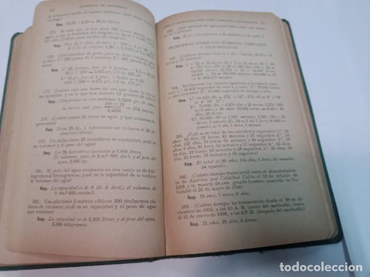 Libros de segunda mano: G. . BRU&Ntilde;O Ejercicios y problemas contenidos en los elementos de aritm&eacute;tica SA6832 - Foto 4