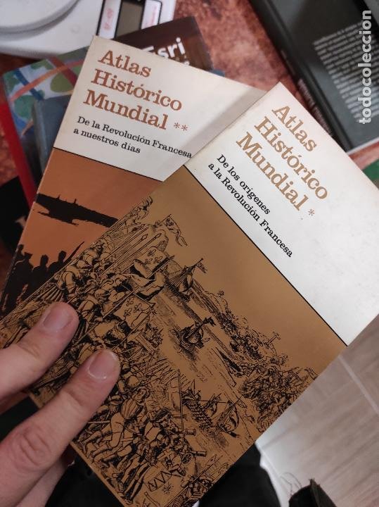 ATLAS HISTÓRICO MUNDIAL. TOMOS I Y II. HERMANN KINDER & WERNER HILGERMANN. ED. ISTMO. (Libros de Segunda Mano - Historia - Otros)