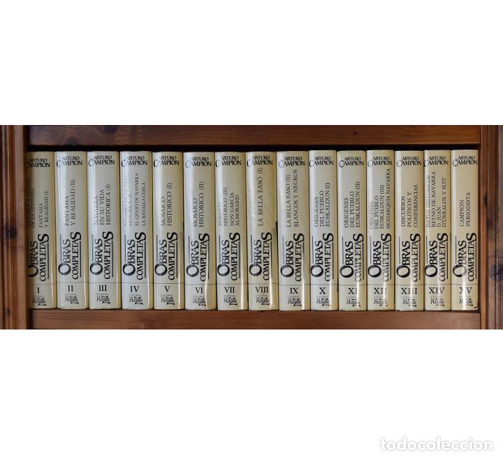 Libros de segunda mano: OBRAS COMPLETAS (EDICI&Oacute;N COMPLETA EN 15 TOMOS) - CAMPION, Arturo - Foto 1