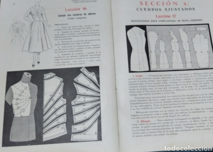 Libros de segunda mano: Libro CORTE SISTEMA MARTI . Modisteria1953-1954. - Foto 1