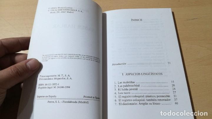 Libros de segunda mano: SABER HABLAR / MARIO CLAVELL / RIALP / AM65 - Foto 7