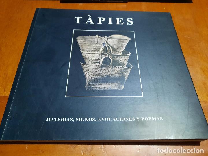 Second hand books: TAPIES. MATERIAS, SIGNOS, EVOCACIONES Y POEMAS. CAT&Aacute;LOGO CAJAGRANADA. BUEN ESTADO. E12 4
