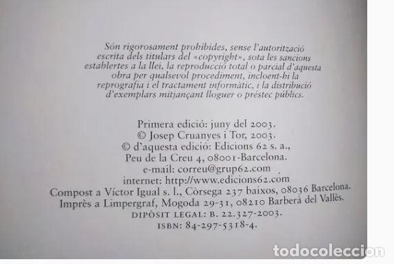 Libros de segunda mano: ELS PAPERS DE SALAMANCA - Josep Cruanyes - Foto 5