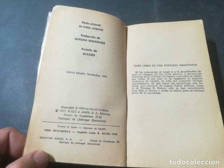 Libros de segunda mano: AVENIDA DEL PARQUE 79 / HAROLD ROBBINS / MANANTIAL / AN35 - Foto 6