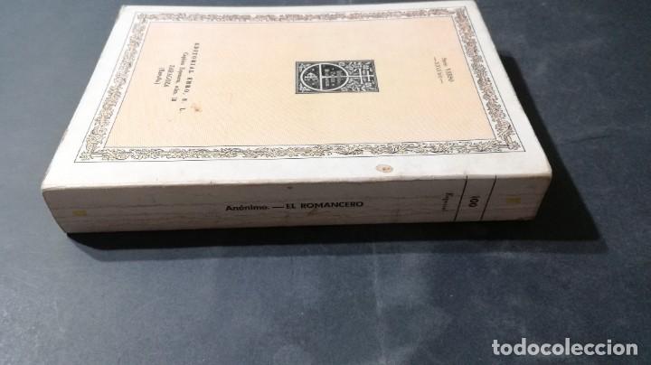 Libros de segunda mano: EL ROMANCERO / CLASICOS EBRO, ZARAGOZA / / A&Ntilde;13 - Foto 2