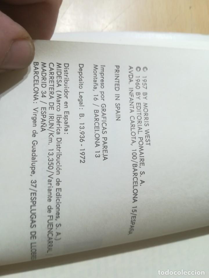 Libros de segunda mano: EL CASO ORGAGNA / MORRIS WEST / POMAIRE / A&Ntilde;37 - Foto 5