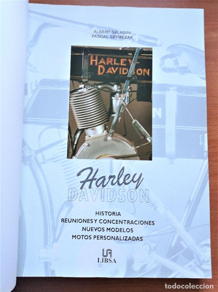 Libros de segunda mano: Harley Davidson, Un estilo de vida, Saladini - Szymezak, LIBSA - Foto 2