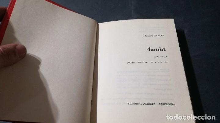 Libros de segunda mano: AZA&Ntilde;A / CARLOS ROJAS / PLANETA / A&Ntilde;46 - Foto 6