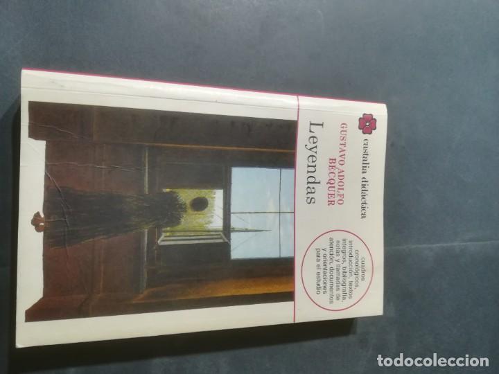 Libros de segunda mano: LEYENDAS / GUSTAVO ADOLFO BECQUER / CASTALIA / A&Ntilde;47 - Foto 1