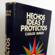 Libros de segunda mano: HECHOS,IDEAS Y PROYECTOS CARLOS BUIGAS