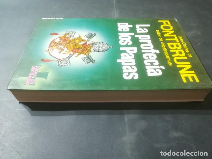 Libros de segunda mano: LA PROFECIA DE LOS PAPAS / FONTBRUNE / MARTINEZ ROCA / A&Ntilde;64 - Foto 3