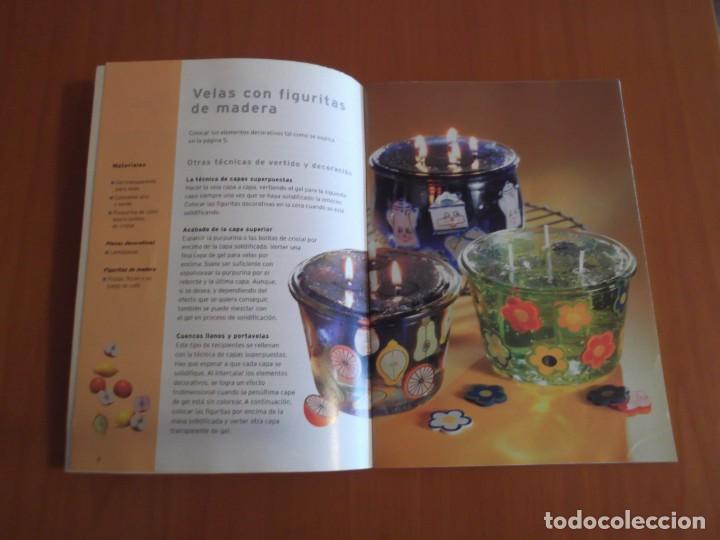 Libros de segunda mano: Realizar f&aacute;cilmente velas de gel. - Foto 2