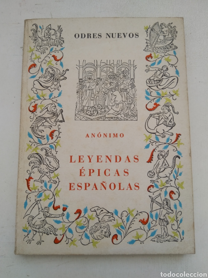 Libros de segunda mano: LEYENDAS &Eacute;PICAS ESPA&Ntilde;OLAS/ANONIMO - Foto 1