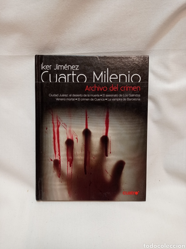 Libros de segunda mano: CUARTO MILENIO ARCHIVO DEL CRIMEN LIBRO Y DVD - Foto 1
