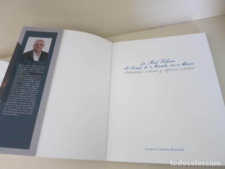 Libros de segunda mano: LA REAL FABRICA DEL CONDE DE ARANDA EN ALCORA JOAQUIN CABRERA EDIFICACION INDUSTRIAL - Foto 3