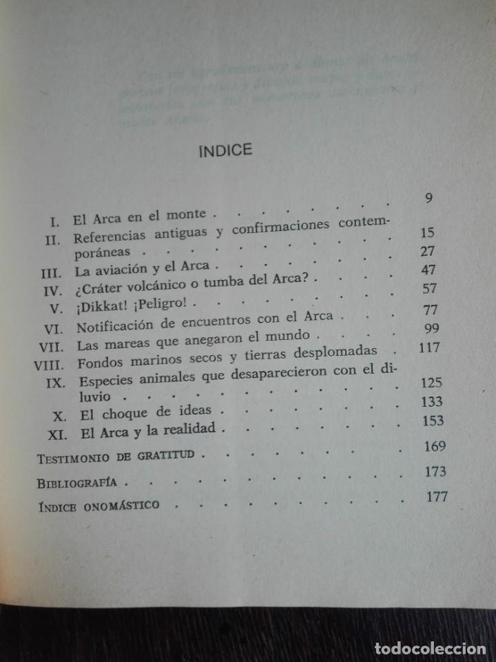 Libros de segunda mano: En busca del arca perdida de No&eacute; Charles Berlitz autor de El Tri&aacute;ngulo de las Bermudas - Foto 4