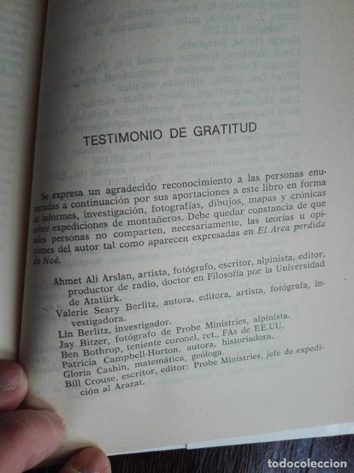 Libros de segunda mano: En busca del arca perdida de No&eacute; Charles Berlitz autor de El Tri&aacute;ngulo de las Bermudas - Foto 10