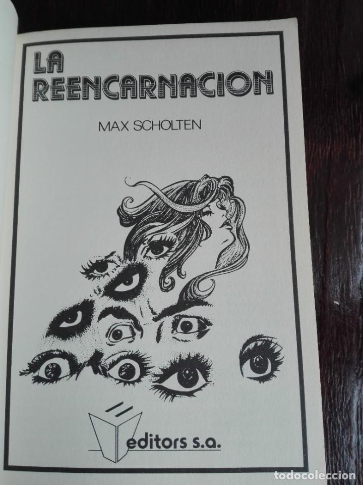 Libros de segunda mano: La reencarnaci&oacute;n por Max Scholten ediciones DM - Foto 2