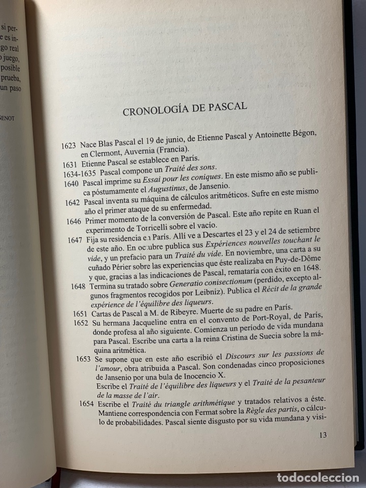 Libros de segunda mano: PENSAMIENTOS &middot;&middot;&middot; BLAISE PASCAL &middot;&middot;&middot; KB0272 - Foto 3