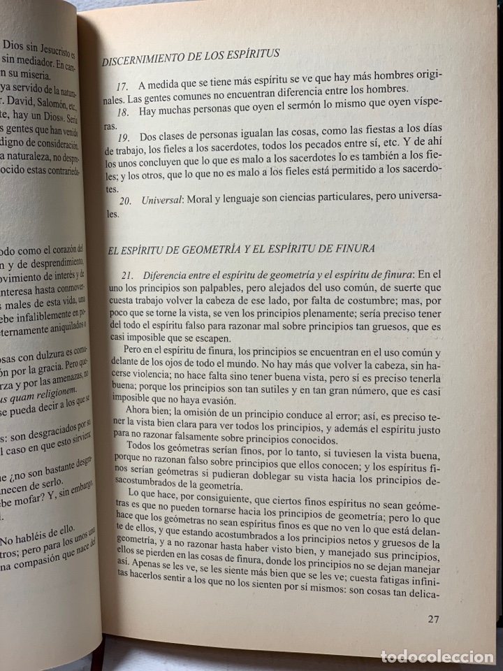 Libros de segunda mano: PENSAMIENTOS &middot;&middot;&middot; BLAISE PASCAL &middot;&middot;&middot; KB0272 - Foto 4