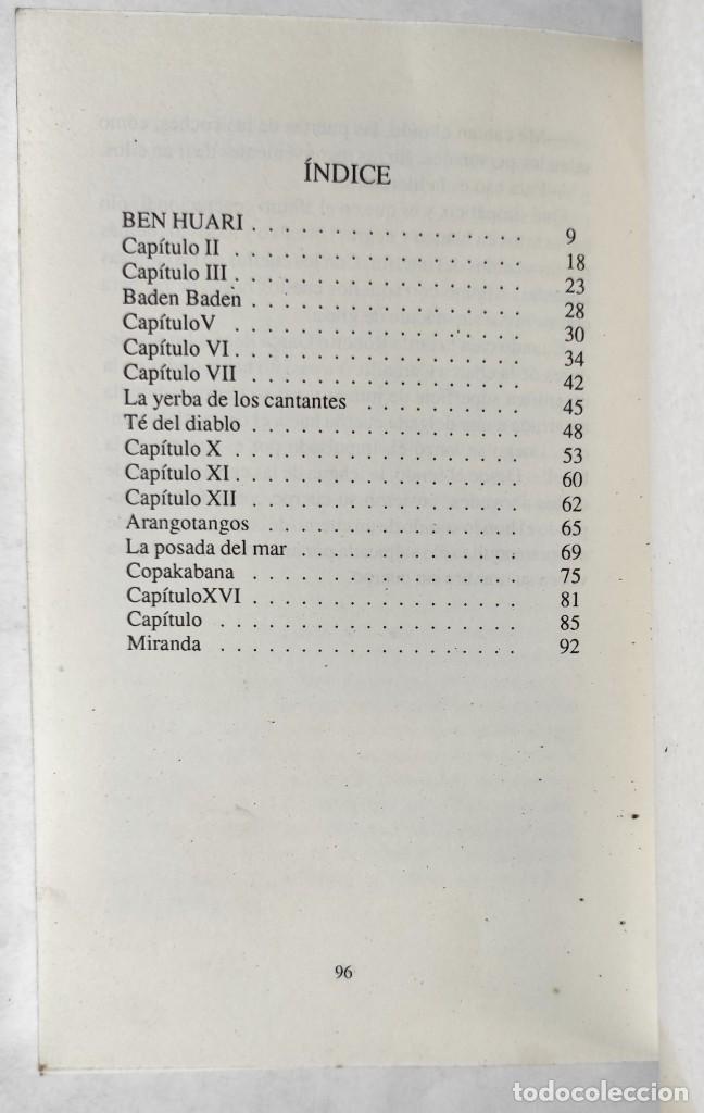 Libros de segunda mano: ROBERTO CABRERA. LA YERBA NEGRA. 1995. CANARIAS. - Foto 3