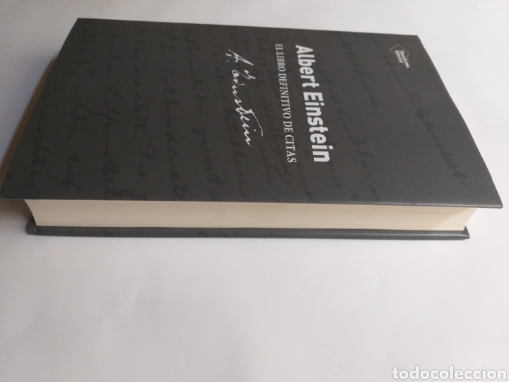 Libros de segunda mano: Albert Einstein el libro definitivo de citas . Compilaci&oacute;n y edici&oacute;n Alice calaprice - Foto 5