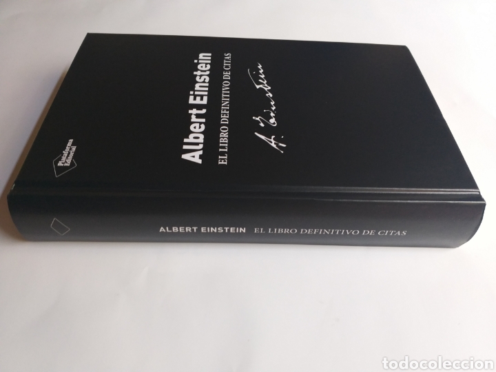 Libros de segunda mano: Albert Einstein el libro definitivo de citas . Compilaci&oacute;n y edici&oacute;n Alice calaprice - Foto 8