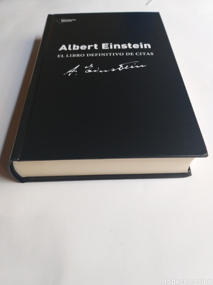 Libros de segunda mano: Albert Einstein el libro definitivo de citas . Compilaci&oacute;n y edici&oacute;n Alice calaprice - Foto 9