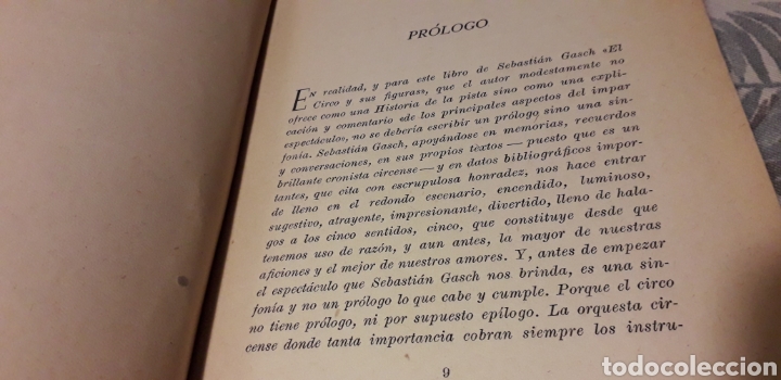 Libros de segunda mano: EL CIRCO Y SUS FIGURAS, SEBASTI&Aacute;N GASCH, - Foto 3