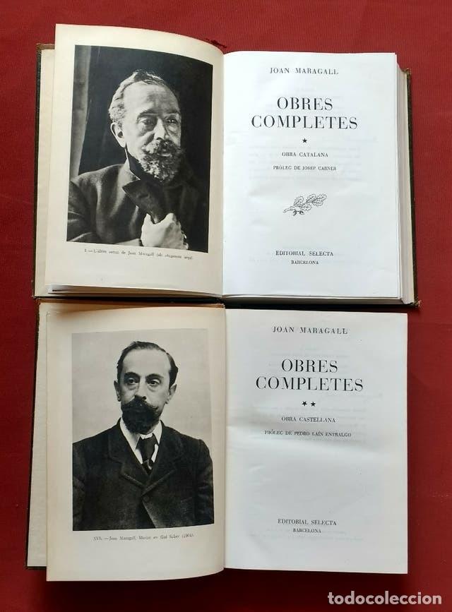 Libros de segunda mano: OBRES COMPLETES - JOAN MARAGALL - 1960 - Foto 3