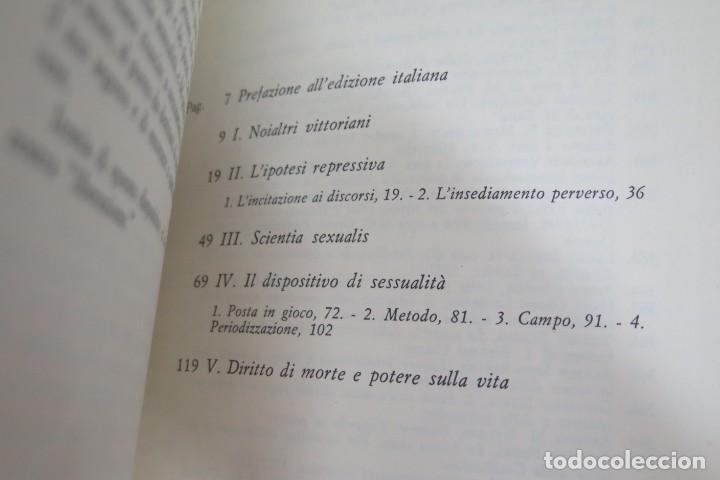 Libros de segunda mano: LA VOLONTA&acute; DI SAPERE. FOUCAULT - Foto 3