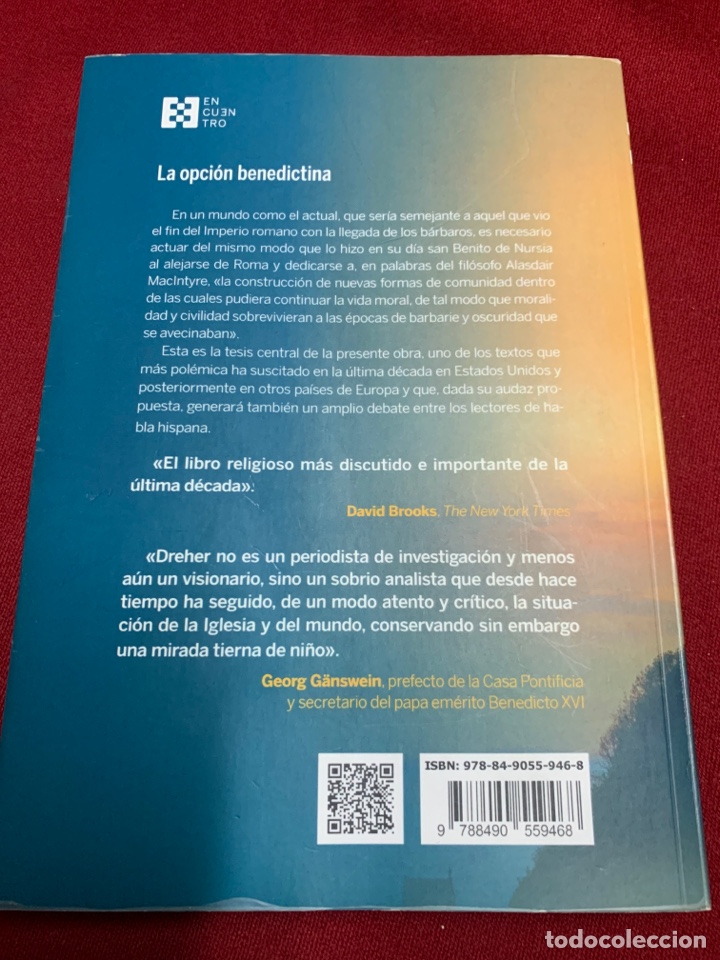 Libros de segunda mano: La opci&oacute;n benedictina. Rod Dreher. - Foto 2