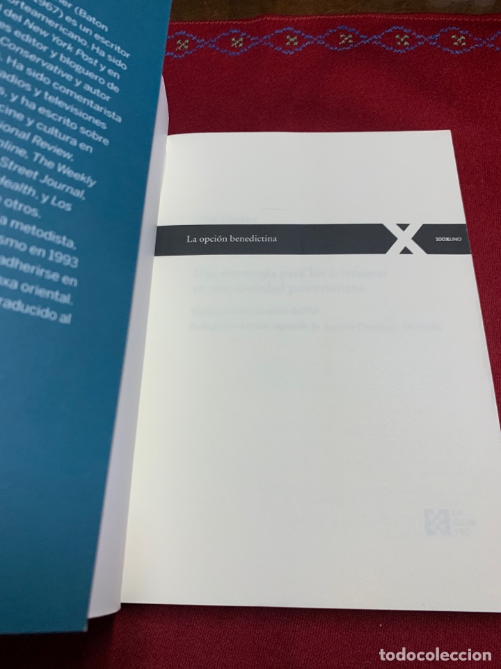 Libros de segunda mano: La opci&oacute;n benedictina. Rod Dreher. - Foto 3