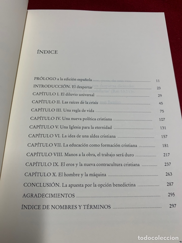 Libros de segunda mano: La opci&oacute;n benedictina. Rod Dreher. - Foto 5