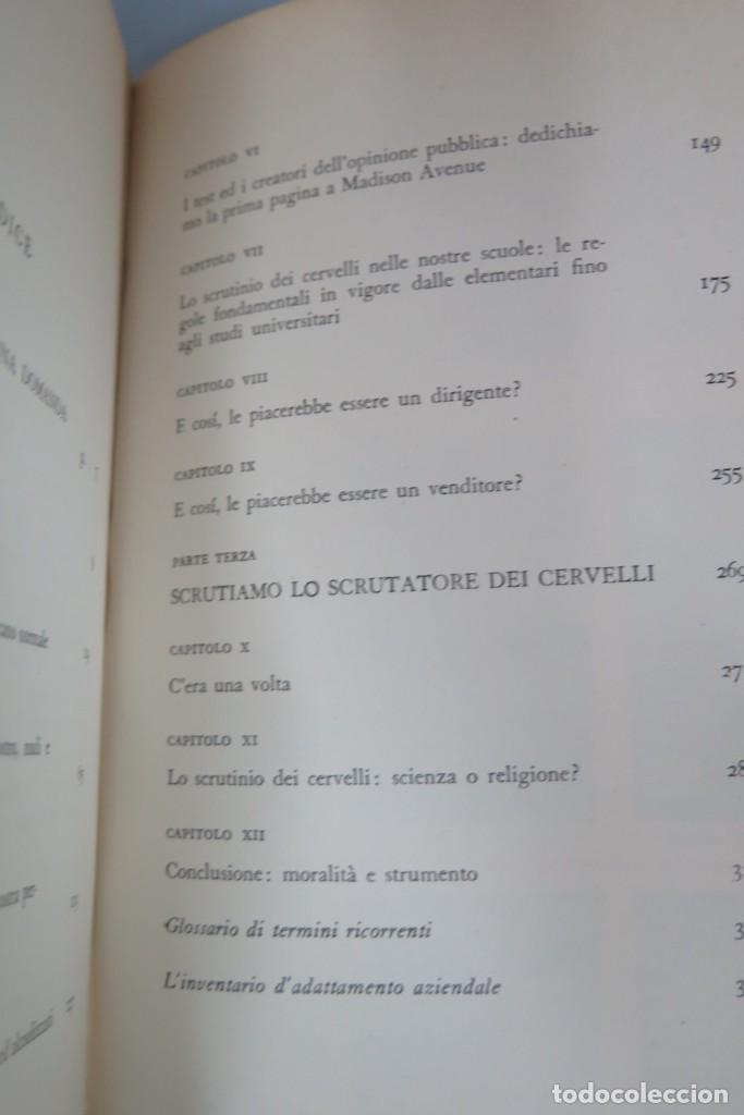 Libros de segunda mano: SCRUTATORI DI CERVELLI. Gross - Foto 3