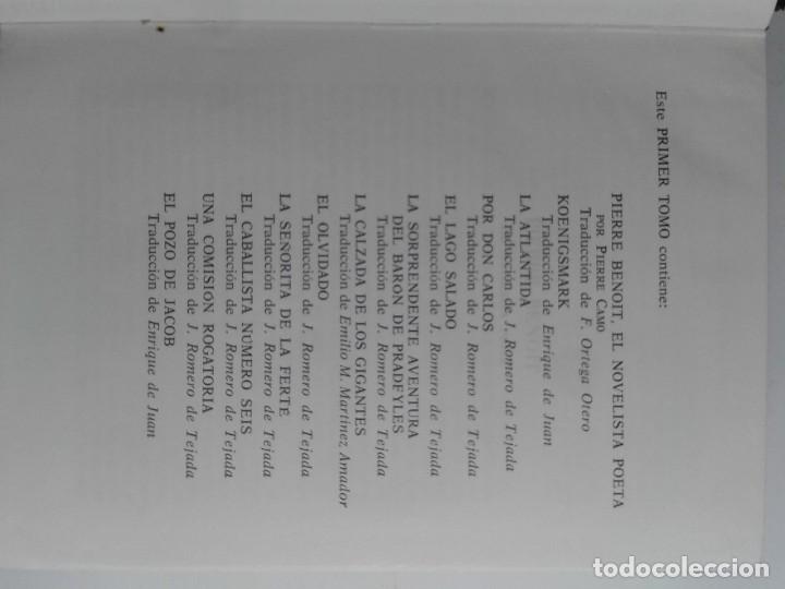 Libros de segunda mano: NOVELAS I 1973 PIERRE BENOIT 3&ordf; EDICI&Oacute;N PLANETA - Foto 3