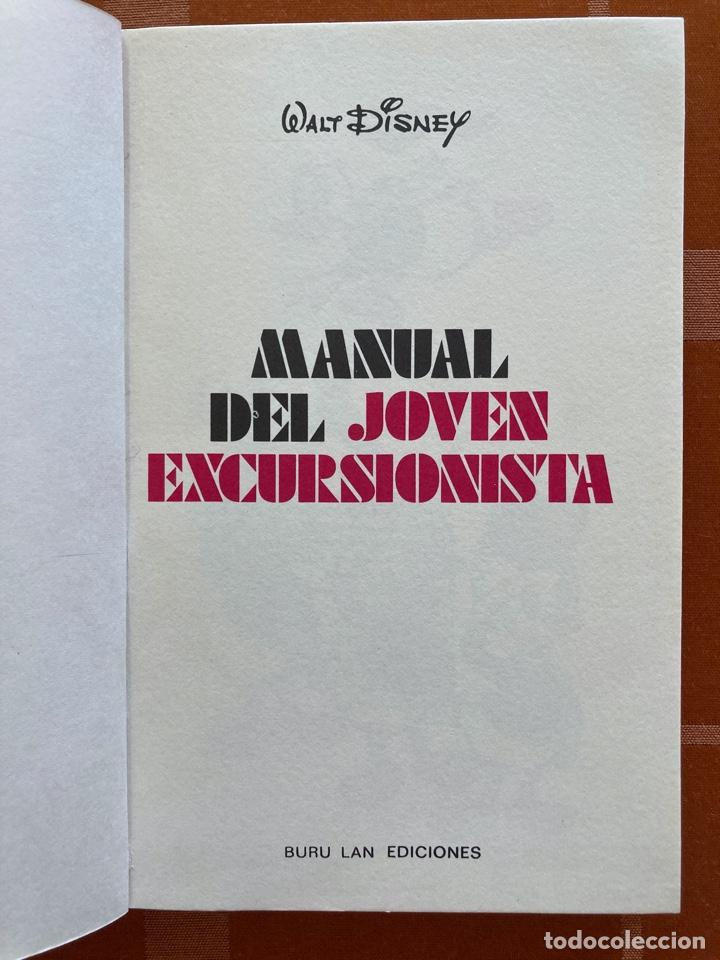 Libros de segunda mano: Manual del joven excursionista - Disney - Ed. Buru Lan - 1973 - Foto 4
