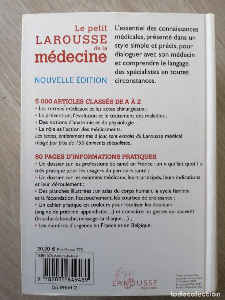 Libros de segunda mano: Le petit Larousse de la m&eacute;decine. 2010. En frances - Foto 3