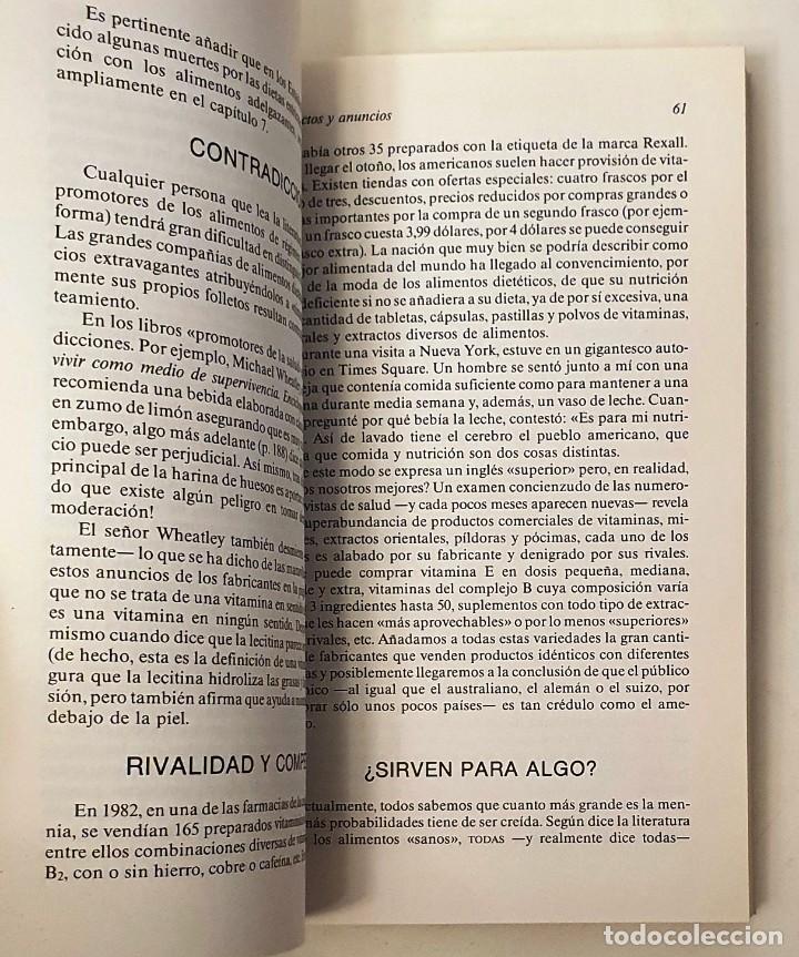 Libros de segunda mano: &iquest;SALUD O FRAUDE? ARNOLD E. BENDER. LABOR 1987. - Foto 4