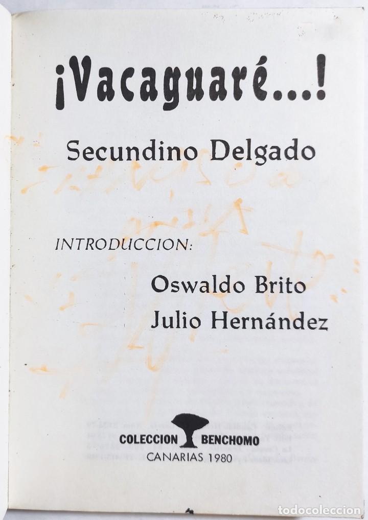 Second hand books: SECUNDINO DELGADO. VACAGUAR&Eacute;, VIA CRUCIS. 1980. CANARIAS.