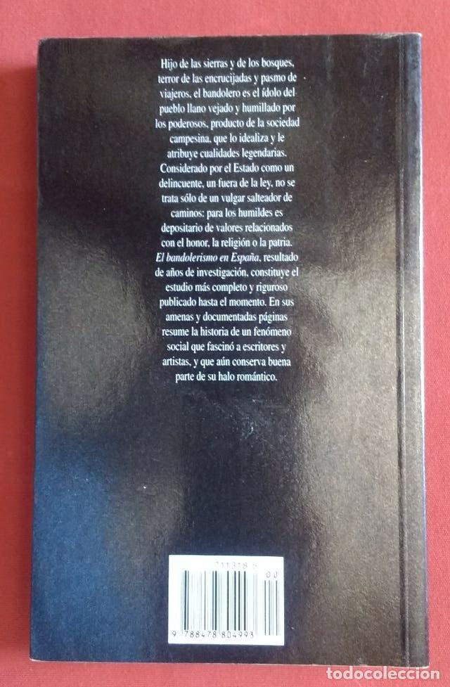 Libros de segunda mano: EL BANDOLERISMO EN ESPA&Ntilde;A - Foto 2