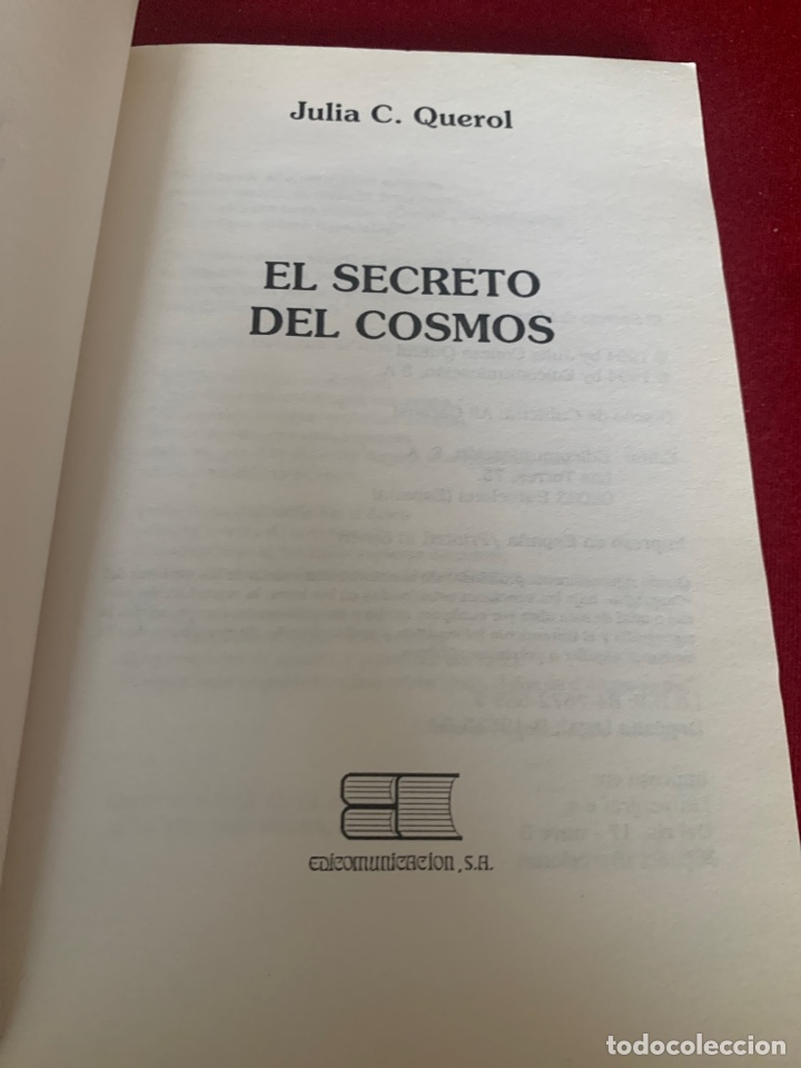 Libros de segunda mano: El secreto del cosmos. Julia C. Querol. - Foto 3